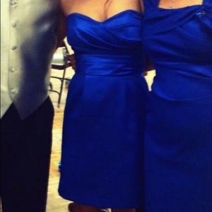 Strapless Knee Length Dress